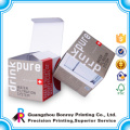 Günstige Wellpappe Box Weiß E-Flöte Box geeignet für die Verpackung